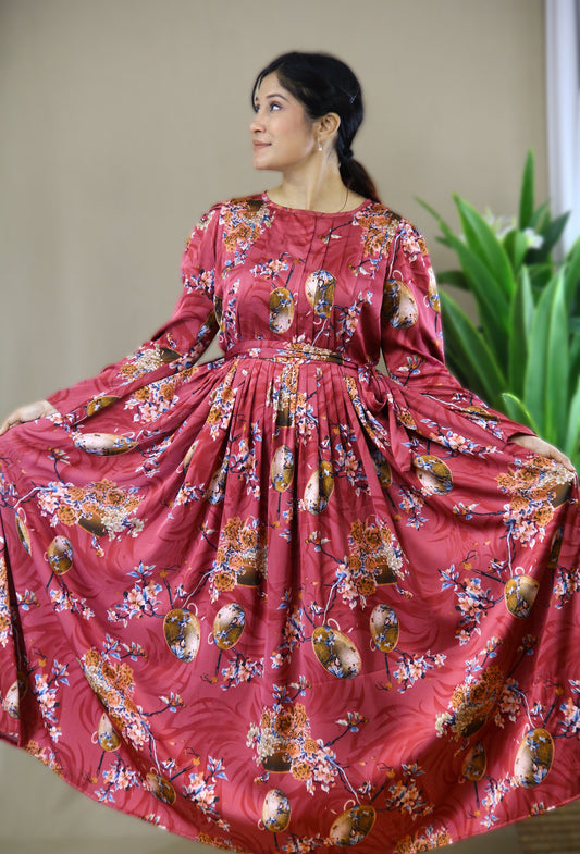 Royal Silk Gown (R)