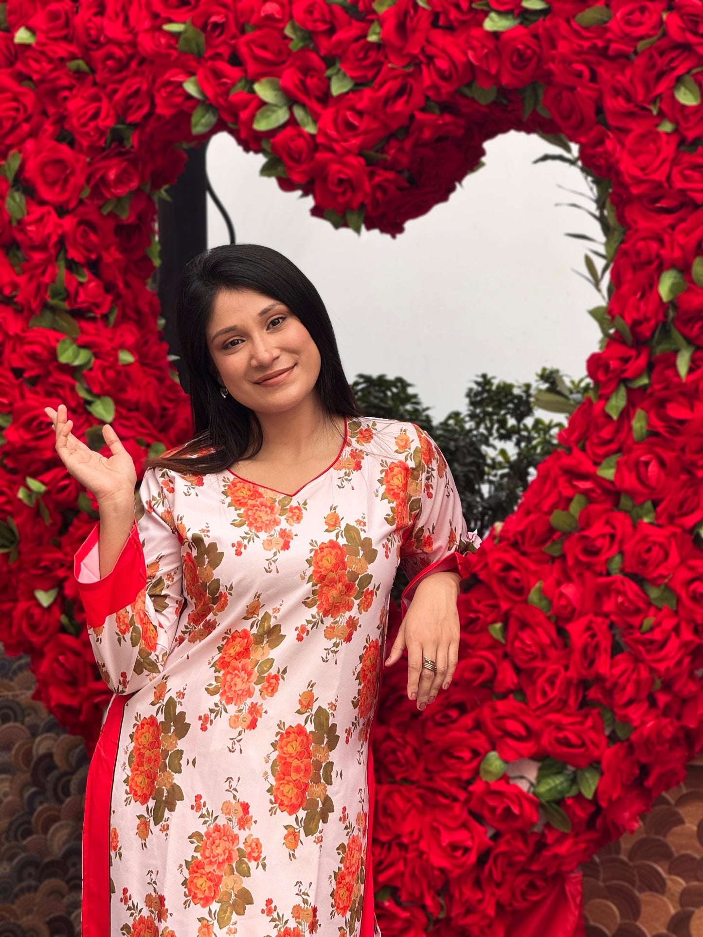 Rose Printed Co-ord sets